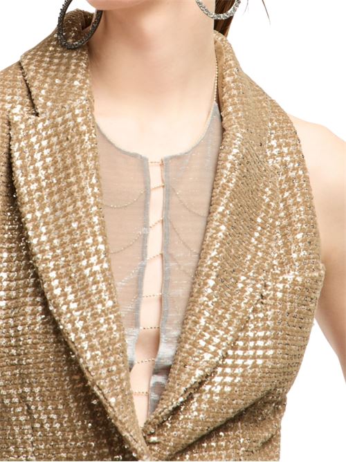 Gilet lungo con tasche GIORGIO ARMANI | GW002170AF19855F8026